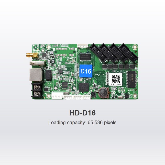 HD-D16 WIFI TARJETA RECEPTORA - EMISORA 1024X64PX (HUIDU)