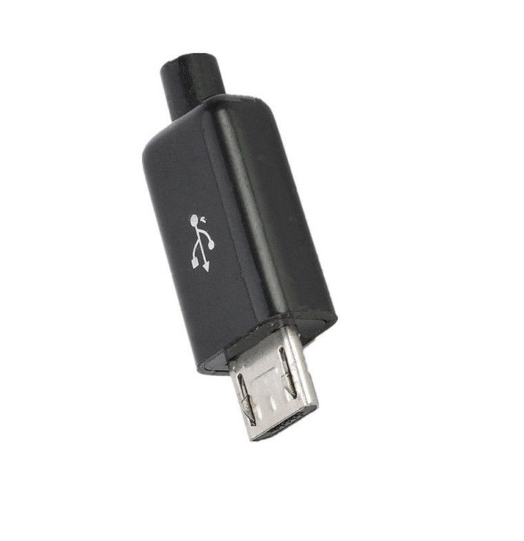 CONECTOR MACHO MICRO-USB OTG PARA SOLDAR