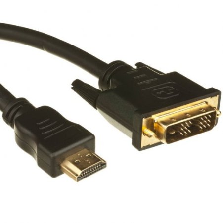 CABLE HDMI MACHO A DVI MACHO 24+1 PIN 1.8 METROS SINGLE LINK