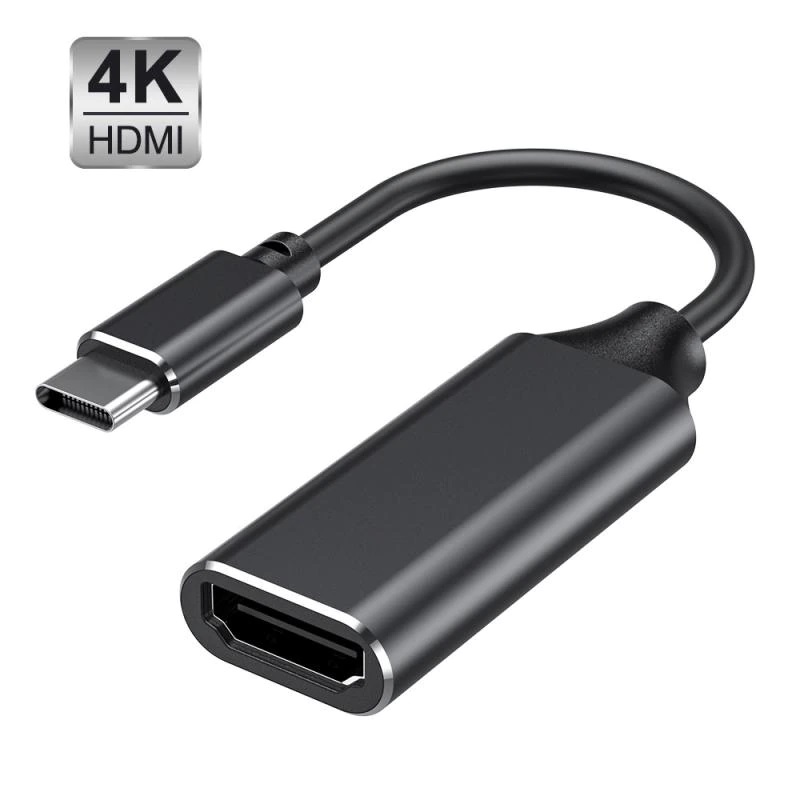 CONVERSOR USB-C A HDMI 4K PARA MOVIL O TABLET 