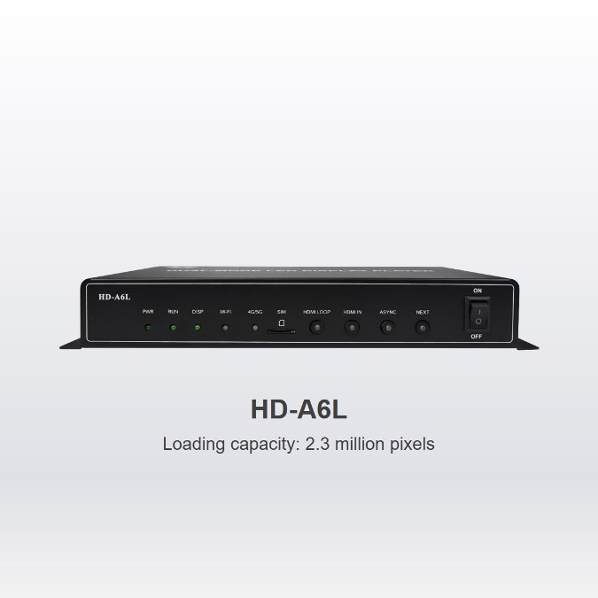 HD-A6L 4G/WIFI TERJETA CONTROL DUAL-MODE PIXEL: 2048X1024