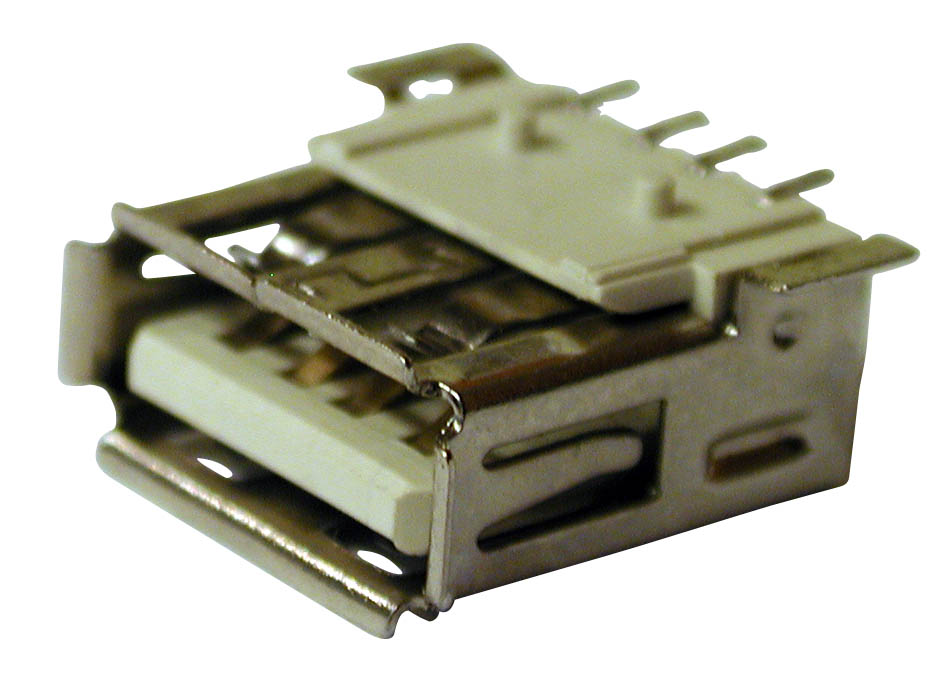 VT-BRI-03  USB-A HEMBRA 2.0 (SMD) CONNECTOR   (DVB2604/DADT2001U)