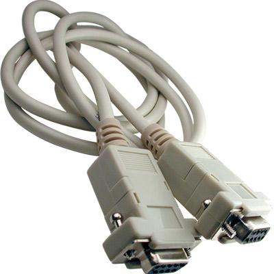 CABLE NULL MODEM DB9 HEMBRA A HEMBRA RS232  2.0M