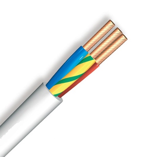 1 metro Cable Manguera H05VV-F 3 x 1,5mm